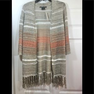 NEW Women’s Multi-color Casual Fringe Sweater